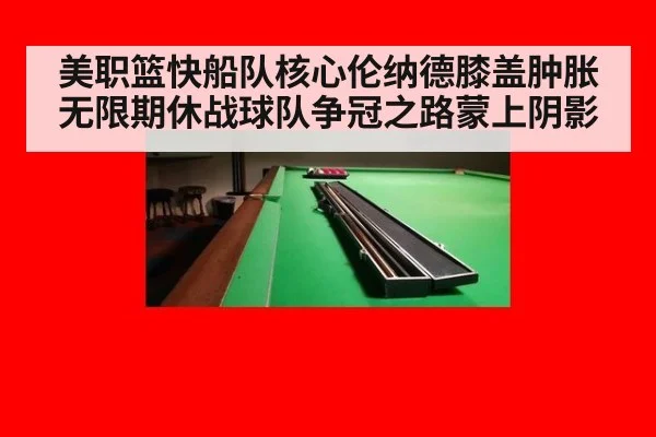 美职篮快船队核心伦纳德膝盖肿胀无限期休战球队争冠之路蒙上阴影